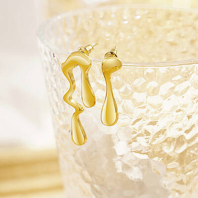 304 Stainless Steel Stud Earrings