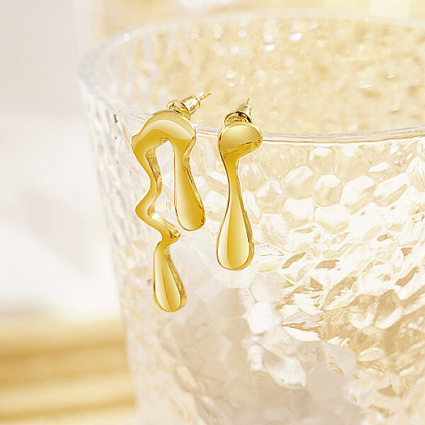 304 Stainless Steel Stud Earrings