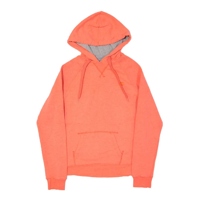CHAMPION Eco Hoodie Orange Pullover Womens M