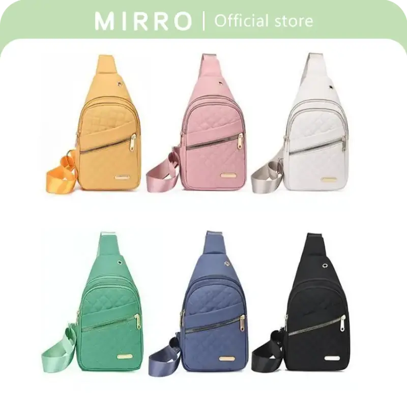Quilted Zipper Chest Bag for Women, New Fashion Versatile Sling Bag for Party, Daily, Holiday,  Gift,Multifunctional Matching...