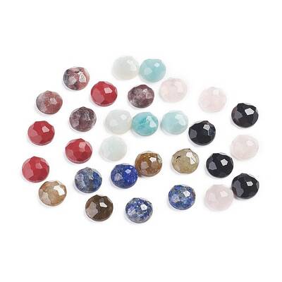Natural & Synthetic Mixed Stone Cabochons