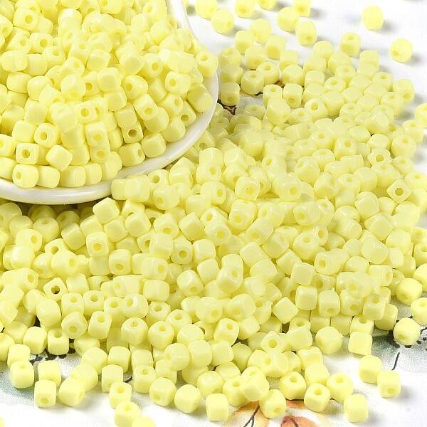 Opaque Acrylic Beads