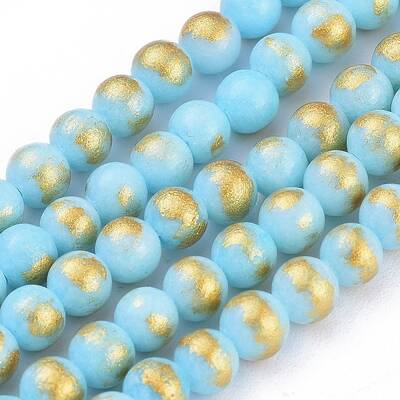 Natural Mashan Jade Beads Strands