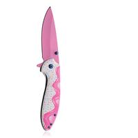 Multifunctional folding knife portable stainless steel knife self-defense fruit knife high hardness outdoor camping Christmas...