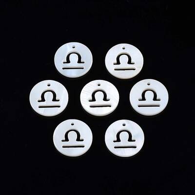 Natural Freshwater Shell Charms