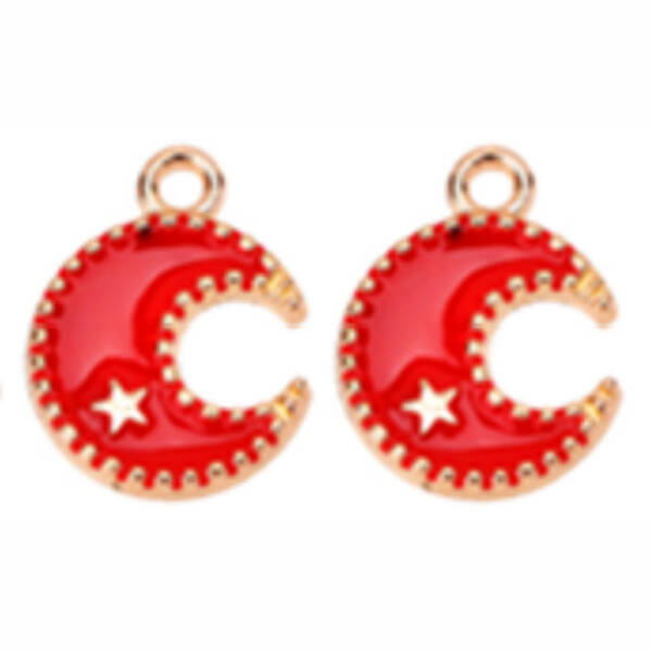 Alloy Enamel Pendants