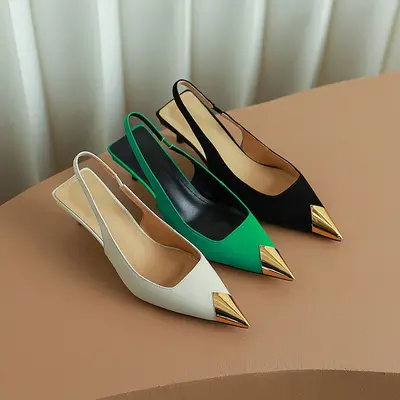 CHIKO Tyrah Pointy Toe Stiletto Slingback Shoes