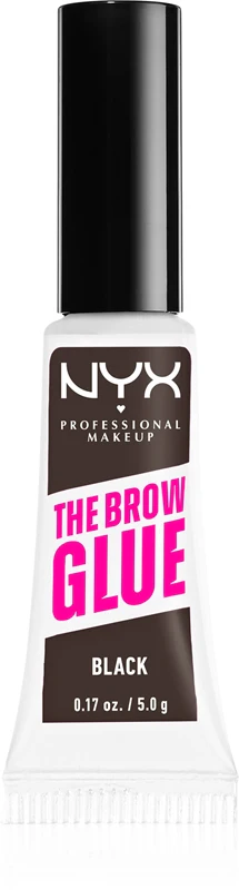 NYX Professional Makeup The Brow Glue eyebrow gel color 05 black 5 g