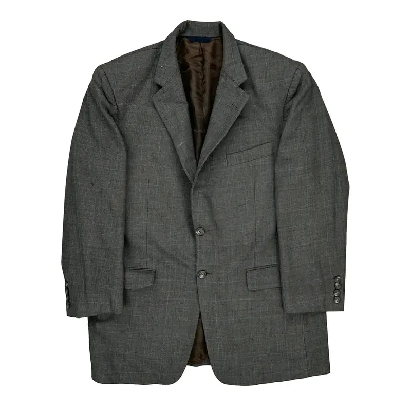 Burberry London Blazer - Large Grey Wool