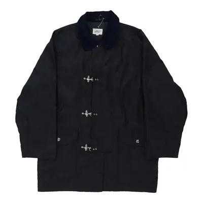 Fireman Style James Arrow Coat - XL Black Polyester