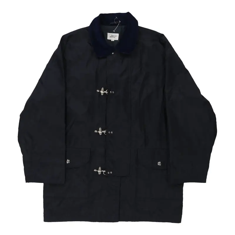 Fireman Style James Arrow Coat - XL Black Polyester