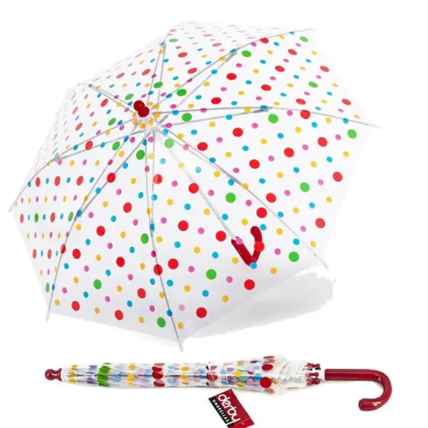 Derby Transparent sky umbrella for children