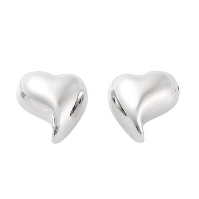Brass Stud Earrings for Women
