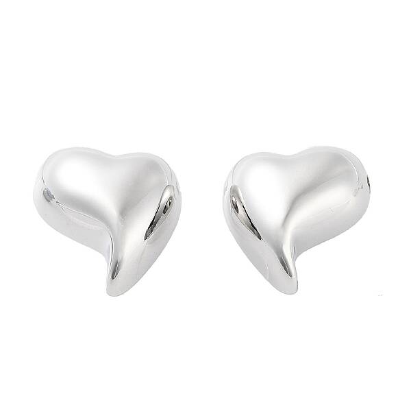 Brass Stud Earrings for Women