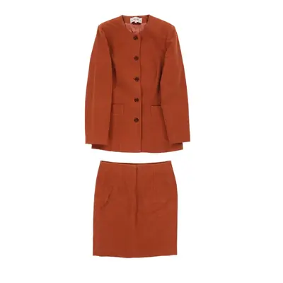 Gian Marco Venturi Full Suit - Small Orange Cotton