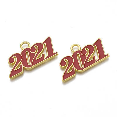 Alloy Enamel Pendants