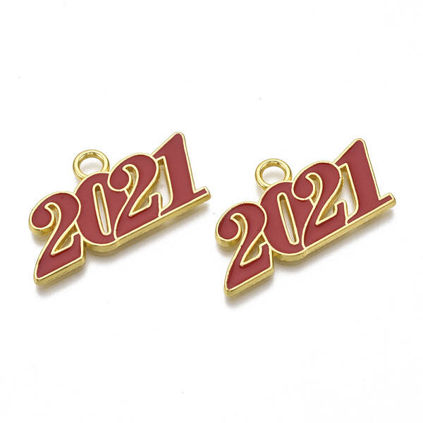 Alloy Enamel Pendants