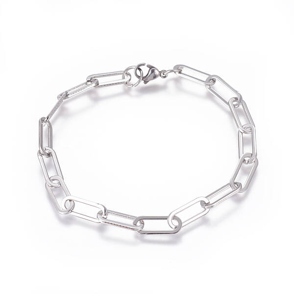 Tarnish Resistant 304 Stainless Steel Chain Bracelets