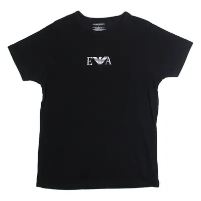 EMPORIO ARMANI Mens T-Shirt Black L