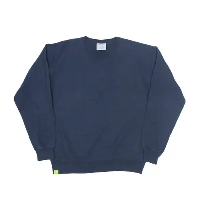 CHAMPION Up Work Sweatshirt Blue Mens M