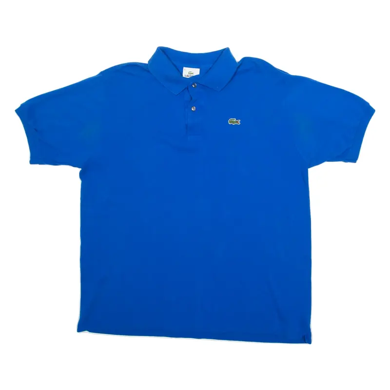 LACOSTE Mens Polo Shirt Blue XL