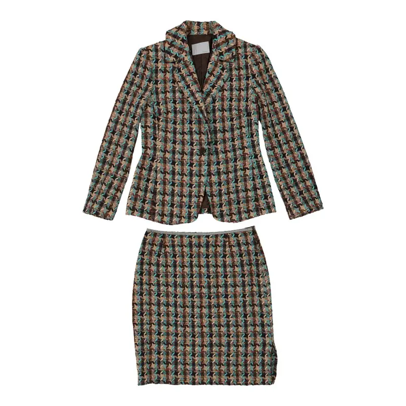 Missoni Full Suit - Large Multicoloured Wool | Size: large