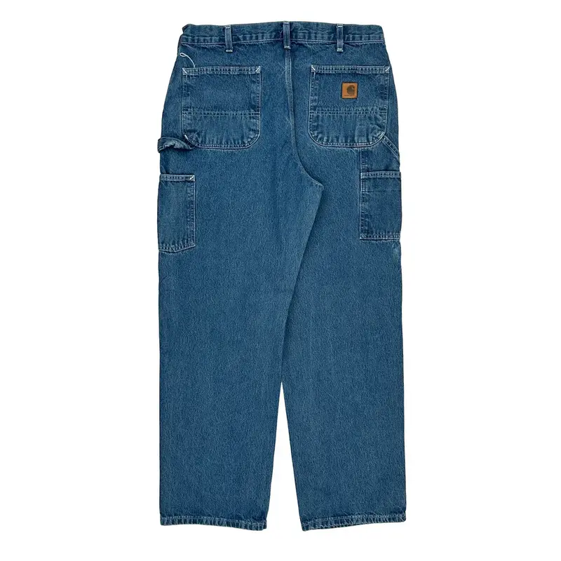 Carhartt Carpenter Jeans - 34W 32L Blue Cotton | Size: 34″ waist