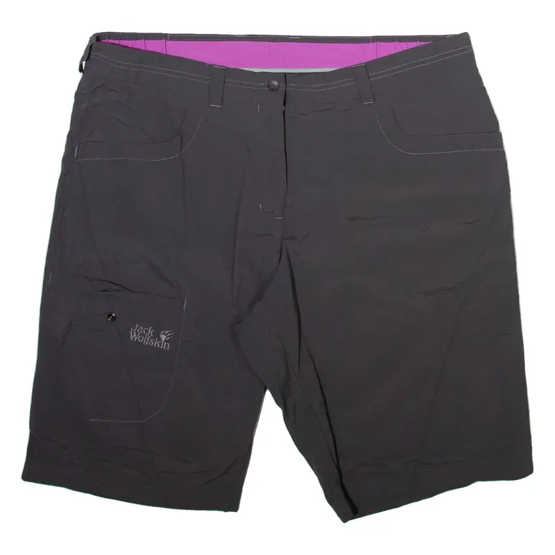 JACK WOLFSKIN Mens Casual Shorts Grey L W34