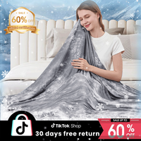 【Dealsforyoudays】Cooling Blanket Tie Dye Queen Size, Summer Blankets for Hot Sleepers & Night Sweat, Thin Blanket Cold Co...