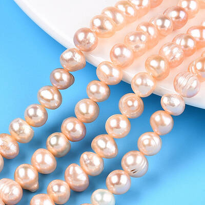 Natural Cultured Freshwater Pearl Beads Strands