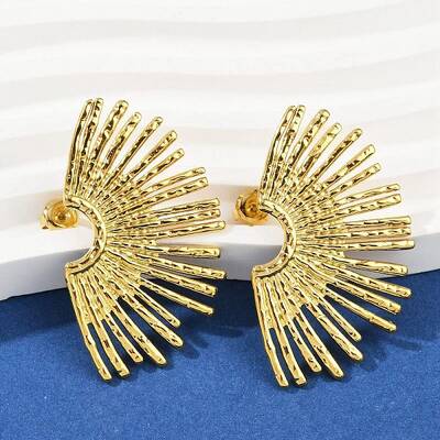 304 Stainless Steel Stud Earrings