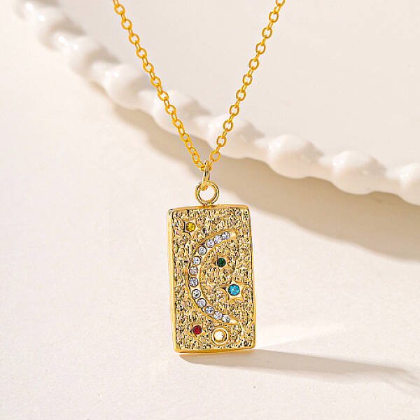 Brass Pendant Necklaces