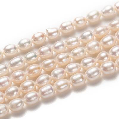 Natural Cultured Freshwater Pearl Beads Strands