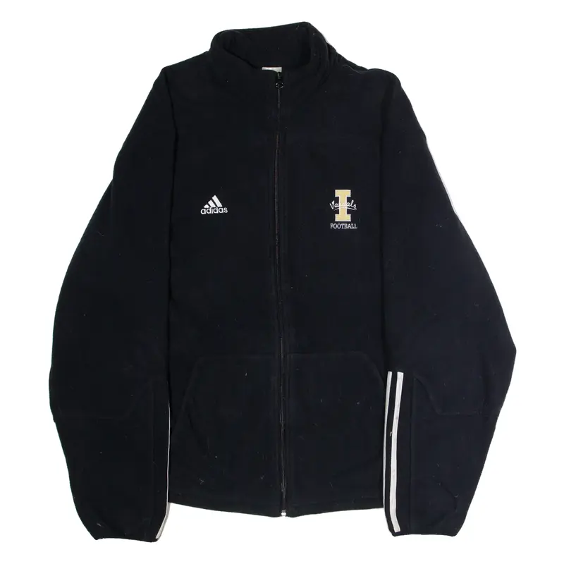 ADIDAS I Vandals Football Mens Fleece Jacket Black USA M