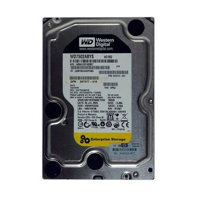 507515-001 HP 750GB 3Gb/s SATA 7200 3.5-inch Hard Drive