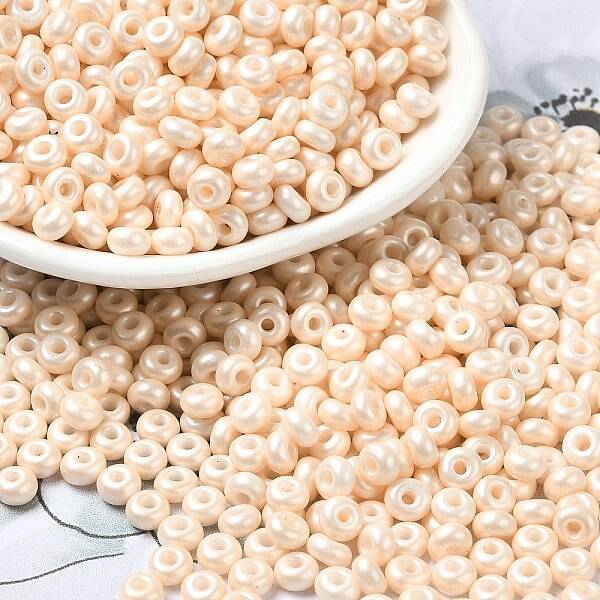 Baking Paint Luster Glass Seed Beads