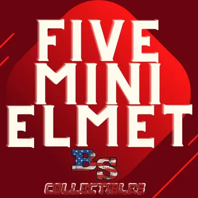 5 Factory Sealed Mini Helmet Break Pick Your Division