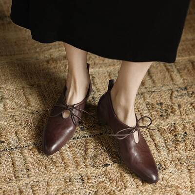 CHIKO Bakarne Pointy Toe Block Heels Pumps Shoes