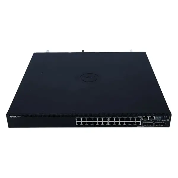 Dell 463-7705 | Networking N3000 Series N3024 24 x RJ-45 Ports 10/100/1000Base-T + 2 x SFP Ports + 2 x SFP+ Ports Layer 3 Man...