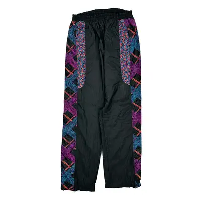 Unbranded Tracksuit - Medium Black Nylon