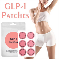 GLP-1 Patches with L Glutamine, Berberine, Chromium, Pomegranate and Cinnamon - 30 Counts