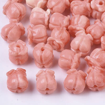 Synthetic Coral Beads
