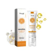 Sunscreen to prevent sunburn and tanning, Universal Tinted Face  Moisturizer Sunscreen, SPF 50 PA+++, Water Resistant And Non...