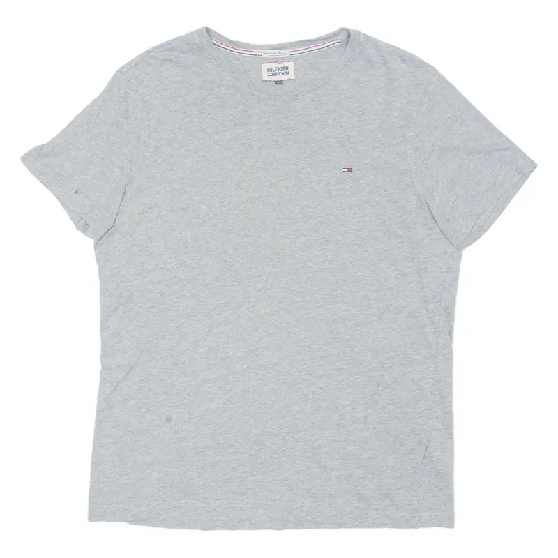 TOMMY HILFIGER Hilfiger Denim Boys T-Shirt Grey USA L