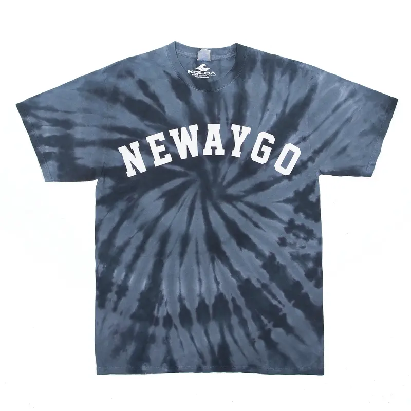 KOLOA NEWAYGO Embellished 2019 Tie Dye T-Shirt Grey Short Sleeve Mens M