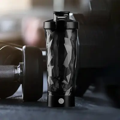 Electric Protein Shaker Bottle, 1 Count Usb Rechargeable Shaker Cup, Portable Mixer Cup for Protein Shakes, Gifts for Boyfrie...