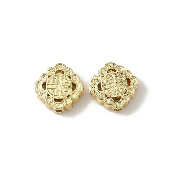 Rhombus Brass Beads