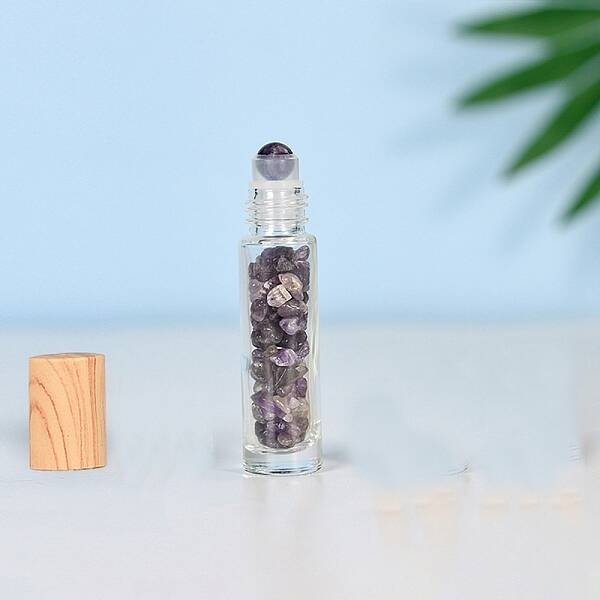 Natural Amethyst Roller Ball Bottles