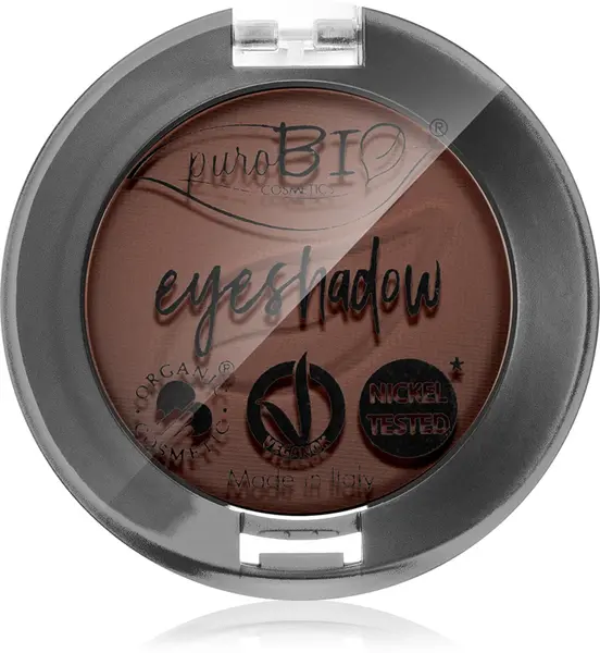 puroBIO Cosmetics Compact eyeshadow color 03 Brown 2.5 g