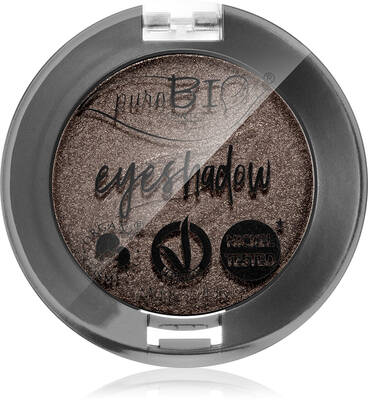puroBIO Cosmetics compact eyeshadow color 19 Intense Gray 2,5 g
